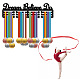 CREATCABIN Dream Believe Do Medal Holder Display Hanger Rack Sports Awards Metal Holder Rack Wall Mounted Stainless Steel Metal Hanging for Athletes Player Gymnastics Over 60 Medals 15.7 x 4.5 Inch ODIS-WH0021-188-7