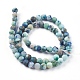 Natural Chrysocolla Beads Strands G-F612-04-6mm-2