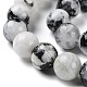 Natural Rainbow Moonstone Beads Strands G-Q1001-A05-04-3