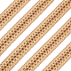 FINGERINSPIRE 12m 26mm Light Orange Woven Braid Trim Handmade Polyester Sewing Yellow Edge Wave Braid Trim Crafts Decorative Trim with Card for Curtain Slipcover DIY Costume Accessories OCOR-WH0066-16B-1