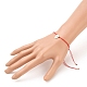 Bracelets réglables de perles tressées avec cordon en nylon BJEW-JB05543-04-5