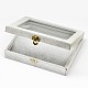 Boîtes à bijoux en bois rectangle OBOX-L001-05A-3