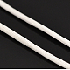 Cordons fil de nylon tressé rond de fabrication de noeuds chinois de macrame rattail NWIR-O001-01-2