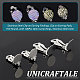 Unicraftale 60Pcs 2 Size 304 Stainless Steel Clip-on Earring Findings STAS-UN0051-68-5