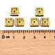 Messing Strass Zwischen perlen&nbsp;RSB074NF-04G-3