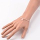 Adjustable Silver Color Plated Brass Charm Bangles BJEW-JB02101-04-3