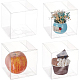 Benecreat 20 шт. прозрачные свадебные подарочные коробки 4x4x4