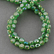 Electroplate Glass Beads Strands EGLA-R032-8mm-M-3
