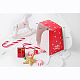 Дед Мороз оленей бумажные подарочные пакеты CON-F008-02-5