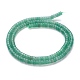 Natürlichen grünen Aventurin Perlen Stränge G-H230-14-2