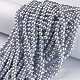 Glass Pearl Beads Strands HY-6D-B18-4