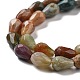 Chapelets de perles en agate indienne naturelle G-P520-B22-01-4