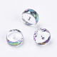 Imitation Austrian Crystal Beads SWAR-F078-4x8mm-31-2