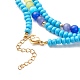 Rocailles de verre et perles de taille œil de chat NJEW-C00030-05-5