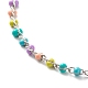 Étoile de mer & tortue & cauris forme de coquille 304 ensemble de bracelets à breloques en acier inoxydable pour fille femmes BJEW-JB06984-12