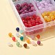 1050 pièces 15 couleurs perles acryliques imitation pierres précieuses rondes OACR-FS0001-26-5