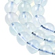 Природные Аквамарин бисер нитей&nbsp;G-G344-A07-6mm-4