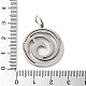 304 Stainless Steel Pendants STAS-C086-05A-P-3