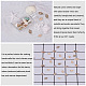 Chgcraft circa 129g perline di conchiglie di mare perline di conchiglie di ciprea ciondoli di perline di conchiglie naturali per la creazione di gioielli SSHEL-PH0002-10-3