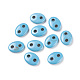 Synthetic Turquoise Links Connectors TURQ-I204-01-10x14mm-2