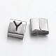 201 Stainless Steel Slide Charms STAS-L133-01-2