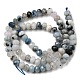 Chapelets de perles en aigue-marine naturelle G-C003-03A-3