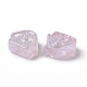 Placage uv perles acryliques irisées arc-en-ciel PACR-M003-02D-3