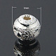 925 Sterling Silver Textured Spacer Beads STER-A010-163-1