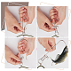 SUPERFINDINGS 2Sets 2 Style 201 Stainless Steel Fishing Accessories Set AJEW-FH0002-42-4