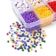 1800OPcs 10 Style Baking Paint Glass Seed Beads DIY-YW0005-93-3