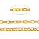 Soldered Brass Coated Iron Rolo Chains CH-S125-08A-G-1