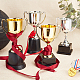 Copa de trofeo pequeña de plástico AJEW-CN0001-05A-4