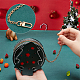 Kit portamonete da cucire in similpelle a tema natalizio DIY-WH0033-58A-4