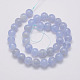 Natural Blue Lace Agate Bead Strands G-G970-39-6mm-3