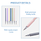 SUPERFINDINGS 8Pcs 8 Colors Craft Knife Pens with 24 Carving Tool Refills Small Craft Project Retractable Carving Pen Knife High Precision Paper Cutter Pen for Carving DIY Art Cutting Stencil DIY-FH0005-46-4