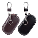 WADORN 2Pcs 2 Colors PU Imitation Leather Keychains AJEW-WR0001-22-1