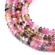 Chapelets de perles en tourmaline naturelle G-R475-021-3