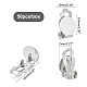 Unicraftale 304 Stainless Steel Clip-on Earring Findings STAS-UN0018-16P-4
