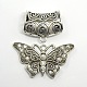 Accessoires écharpe en alliage strass attache pendentif écharpe papillon DIY-X0094-1