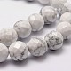 Chapelets de perles en howlite naturelle G-G736-25-6mm-3