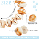 Brins pandahall elite 5 brins de perles de coquillage naturel SSHEL-PH0001-17-5