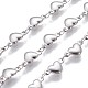3.28 Feet 304 Stainless Steel Link Chains X-CHS-P007-10P-1