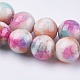 Natural White Jade Beads Strands G-H1627-8MM-M-3