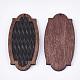 Grands pendentifs en cuir de vachette écologique FIND-S301-31A-01-2