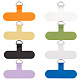 Gorgecraft 8 pièces 8 couleurs tpu patch de lanière de téléphone portable FIND-GF0004-70-1