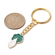 Porte-clés pendentif en alliage d'émail KEYC-JKC00622-02-3