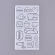 Schablonenvorlagen aus Kunststoff zum Zeichnen DIY-WH0157-06A-2