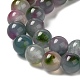 Natural Dyed Jade Beads Strands G-M402-C03-09-3