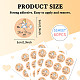 5 Sheets Round Dot PVC Waterproof Decorative Sticker Labels DIY-WH0481-18-2