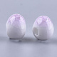 Perles en porcelaine manuelles PORC-S498-21B-3